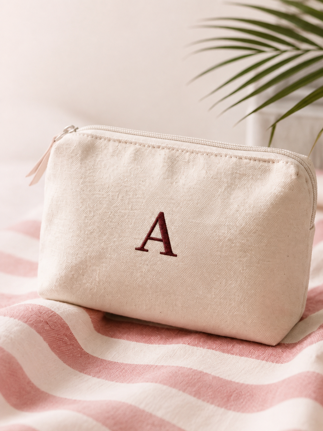 Makeup Bag Embroidery Cart Booking