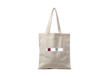 High-Quality Canvas Tote 🇶🇦| Embroidery تطريز 🪡 ✨