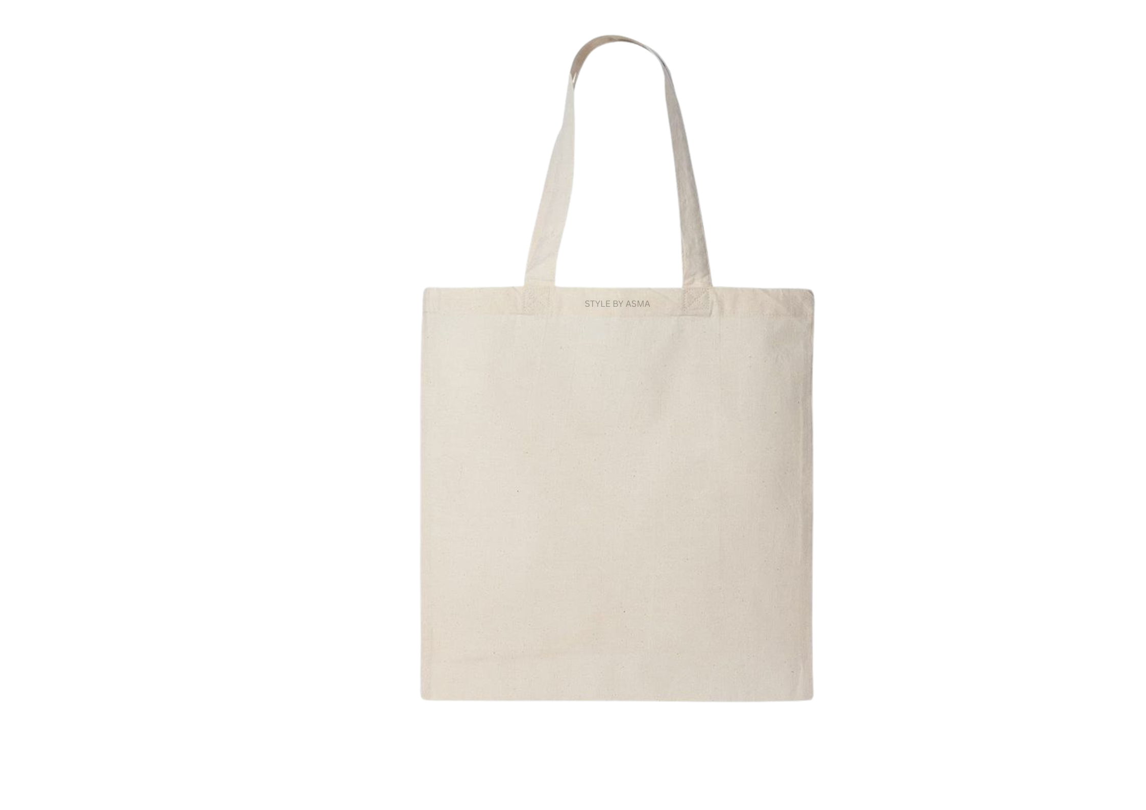 The Essential Plain Tote  25/30cm  . HAND MADE by Asma