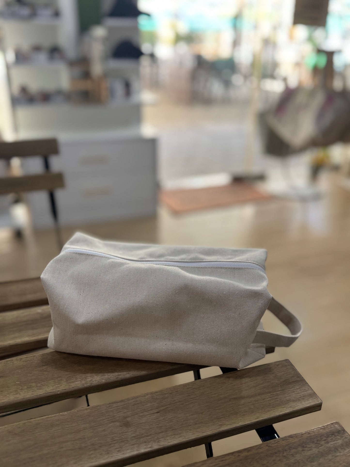 Canvas Zipper Pouch – by Style by Asma