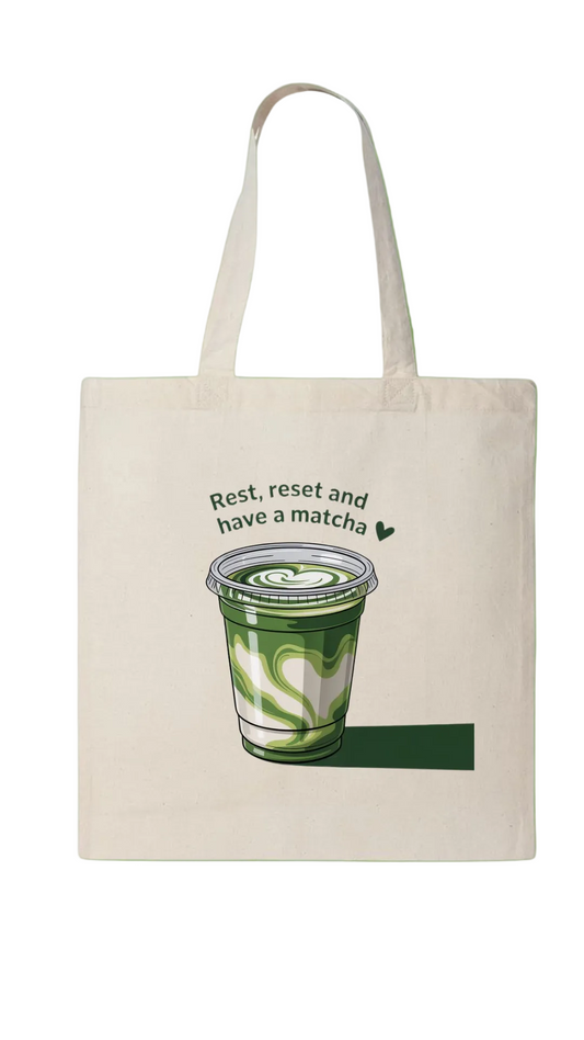 MATCHA 🍵 TOTE BAG ✨🌱